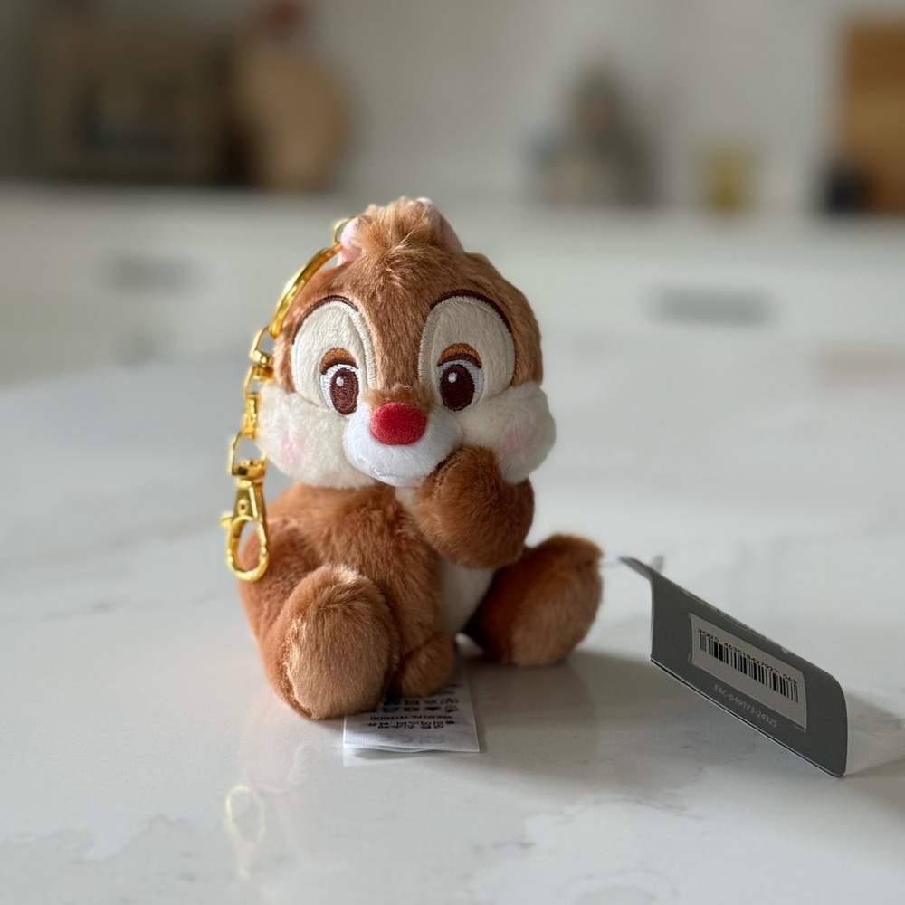Disney Parks Dale 5” Keychain Plush NWT